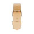 Beige Leather Interchangeable Strap