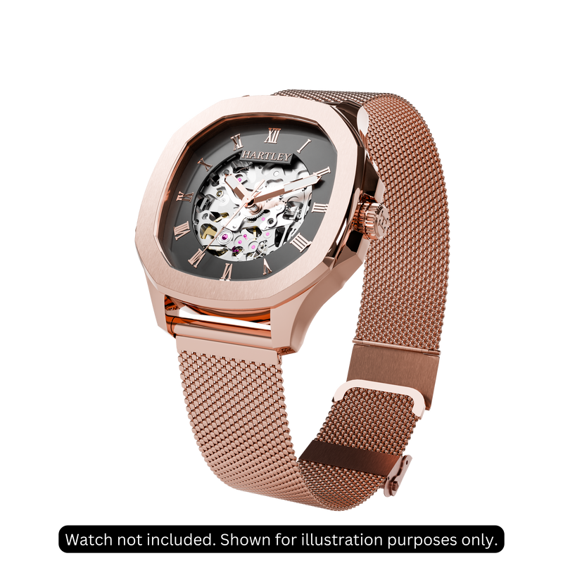 Rose Gold Mesh Strap Example Image 1